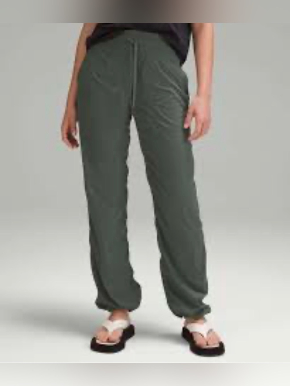 Lululemon Dance Studio Mid-Rise Full Length Pant Dark Forest Size 4